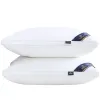 Five-star hotel single pillow core, one set for two people, home use, cervical vertebrae protection, sleep aid, pure cotton, mite-proof Specification image